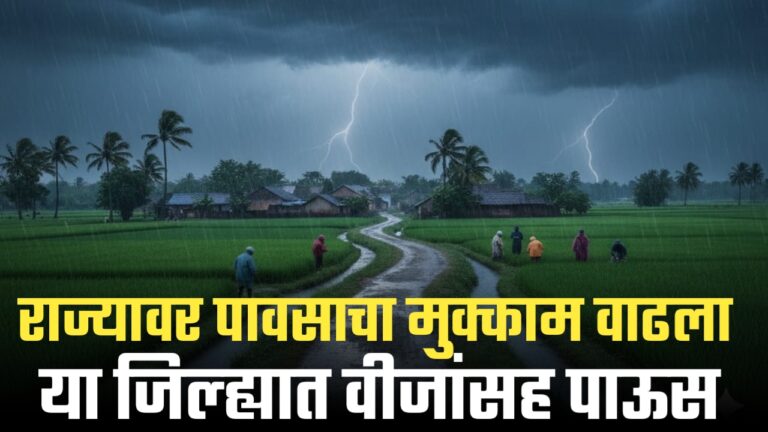 IMD rain big Update आवकाली पावसाचा मुक्काम काढला पहा हवामान अंदाज.